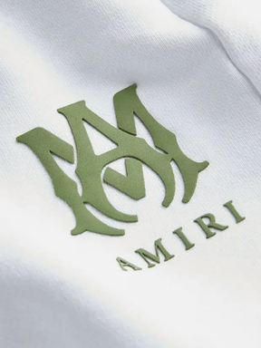 Amiri MA Logo Sweatshorts in White