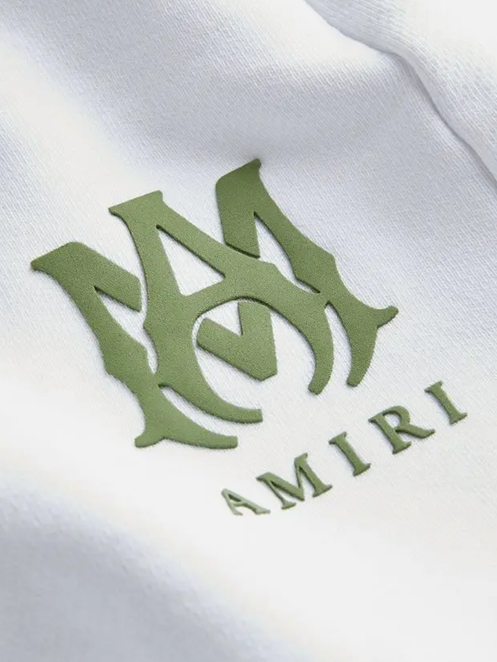Amiri MA Logo Sweatshorts in White