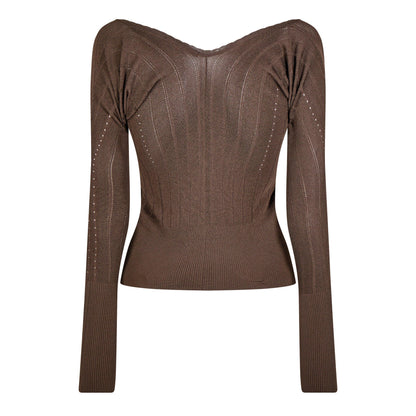 Pralu Ribbed-Knit Top