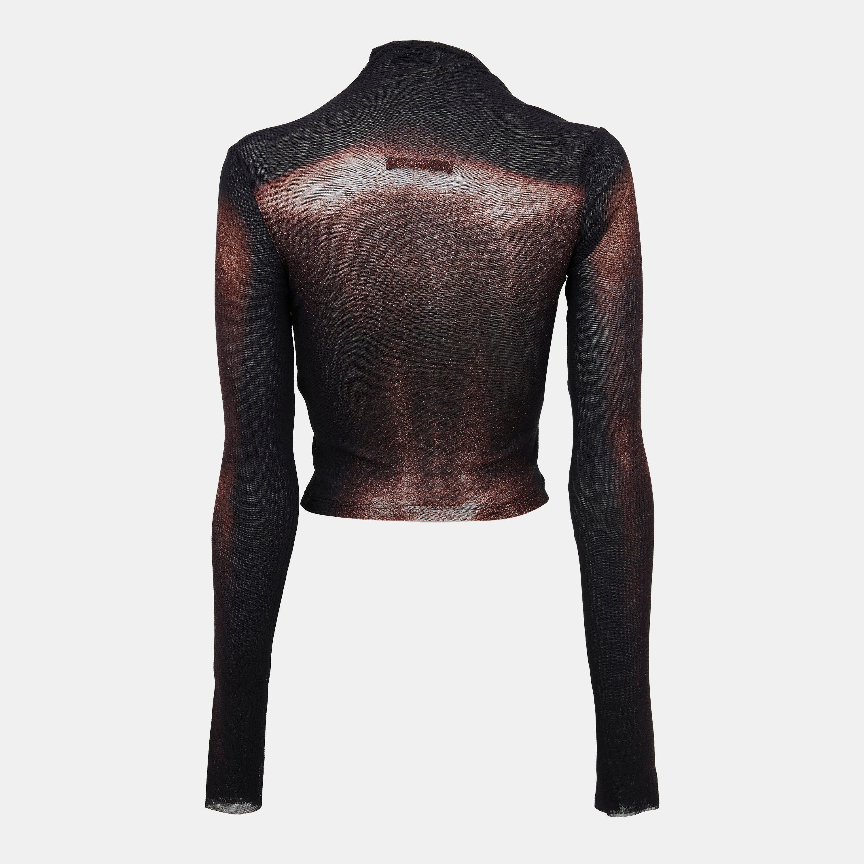 Long Sleeve Cropped Crop Top