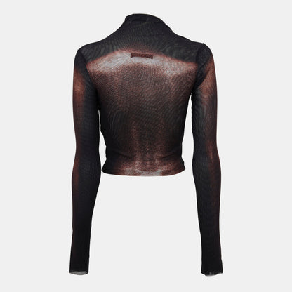 Long Sleeve Cropped Crop Top