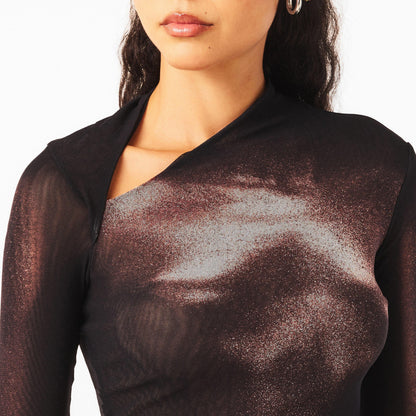 Long Sleeve Cropped Crop Top