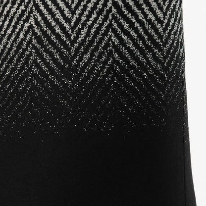 Slit Midi Skirt