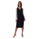 Long Sleeve Knitted Bodycon Dress
