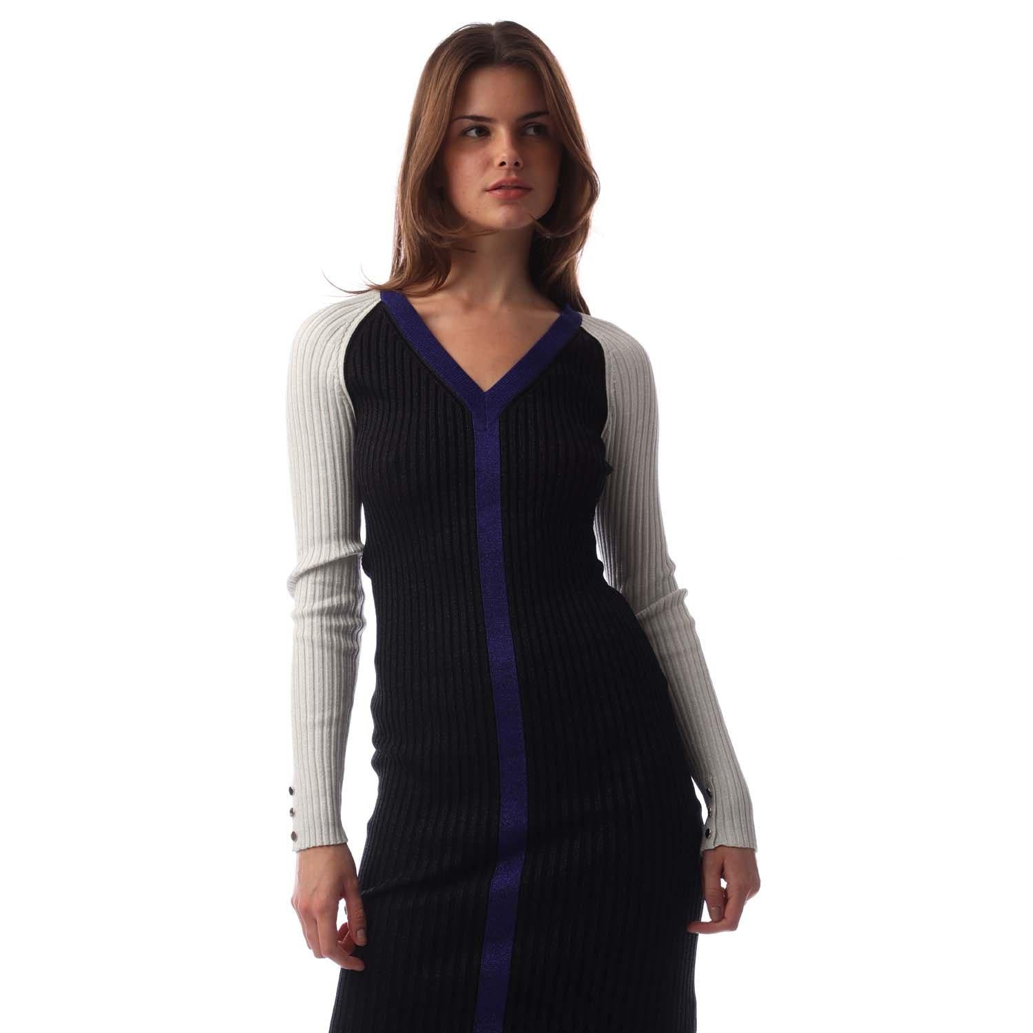 Long Sleeve Knitted Bodycon Dress
