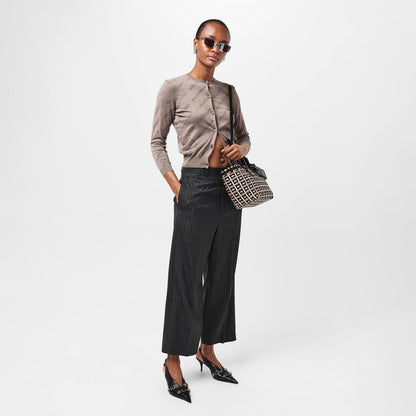 Capri Cropped Straight Leg Jeans