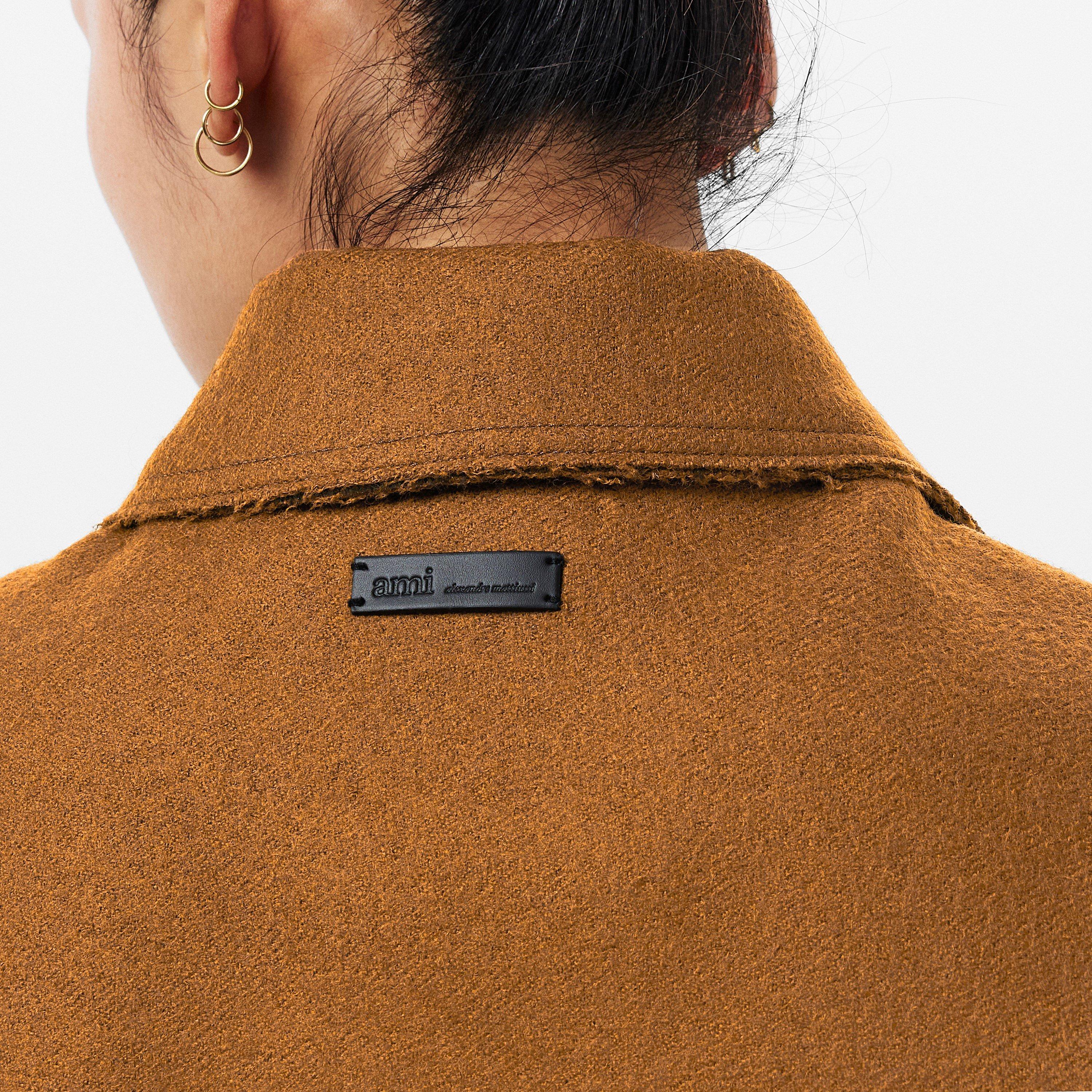 Suede Long Sleeve Shirt