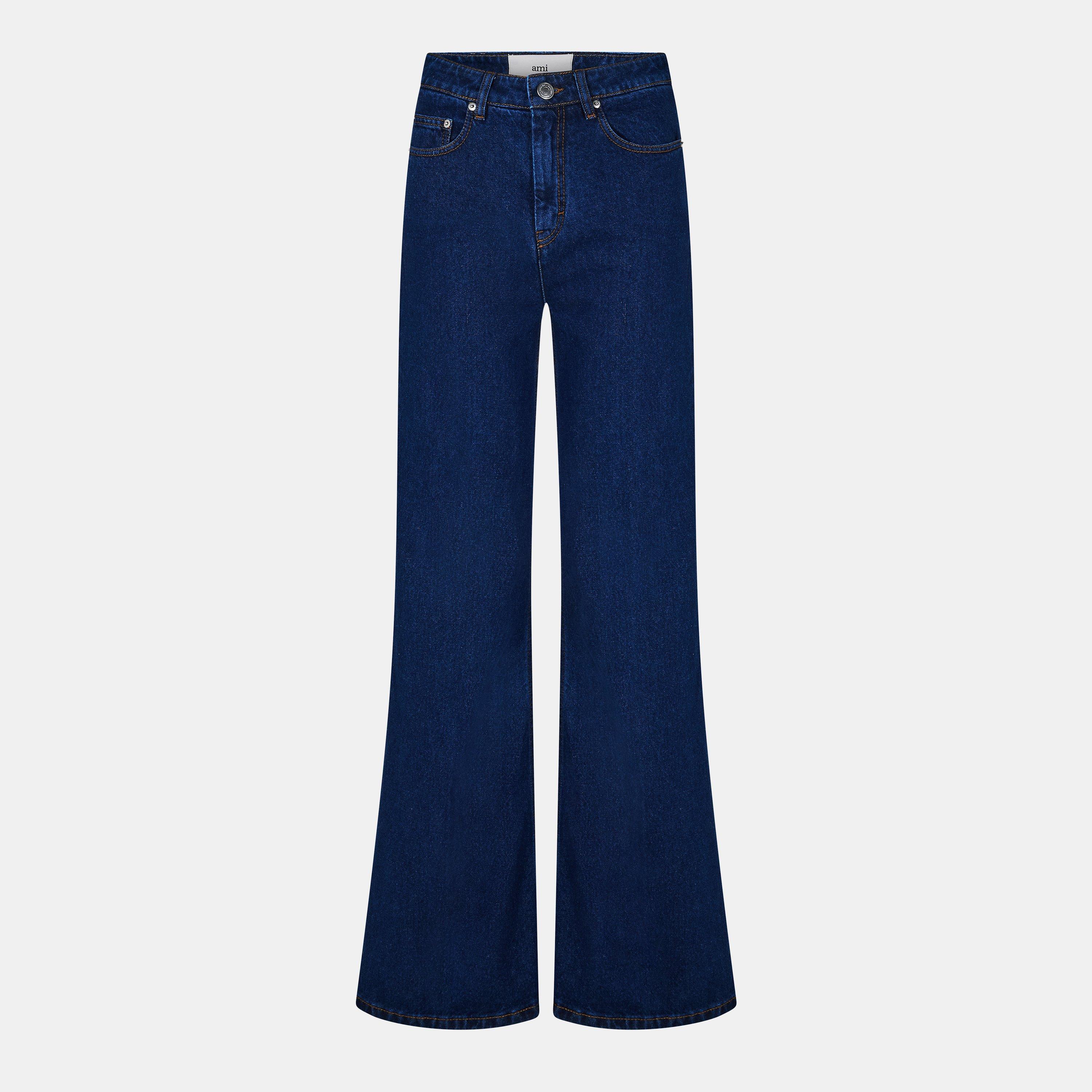 Flare High Rise Wide Leg Jeans