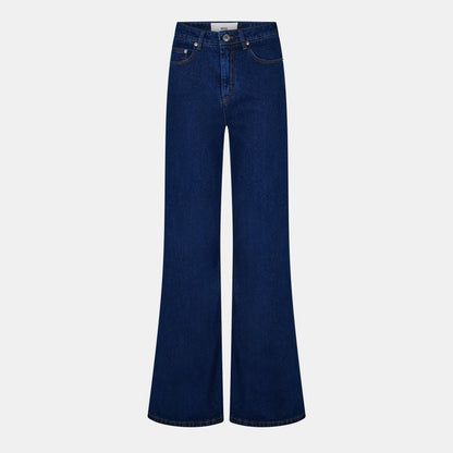Flare High Rise Wide Leg Jeans