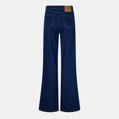 Flare High Rise Wide Leg Jeans