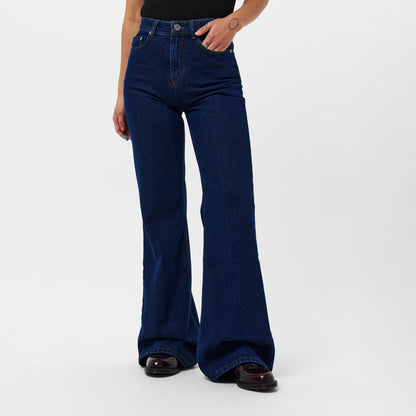 Flare High Rise Wide Leg Jeans