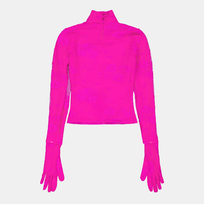 Long Sleeve Cropped Crop Top