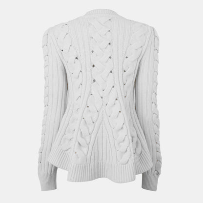 Alex Cable Knit Crew Neck Jumper