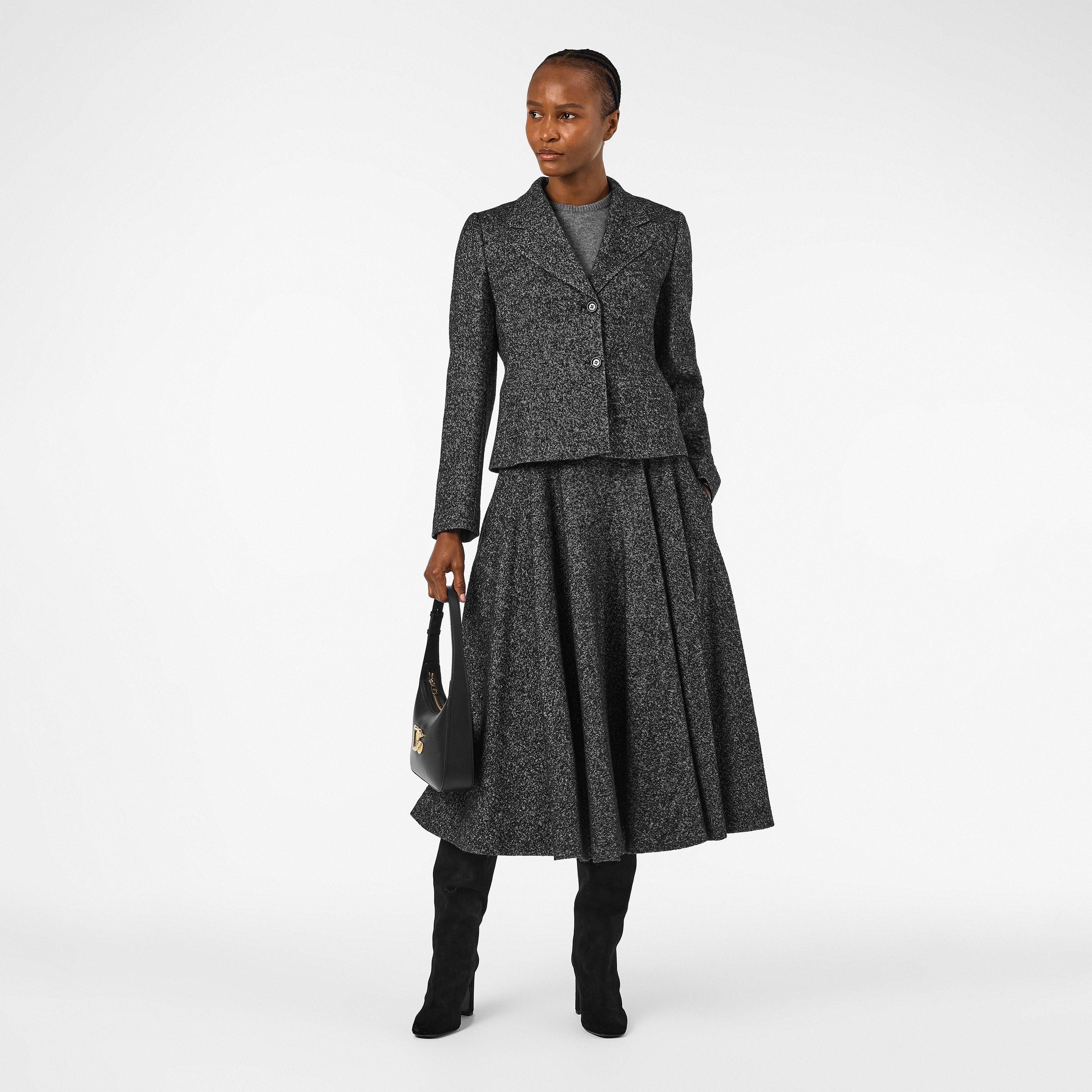 Mid-Calf Midi Skirt