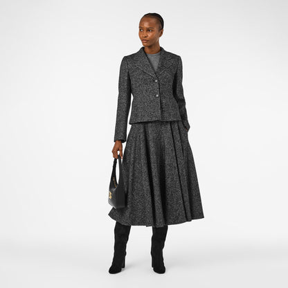 Mid-Calf Midi Skirt