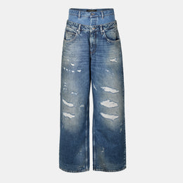 High-Rise Wide Leg Jeans