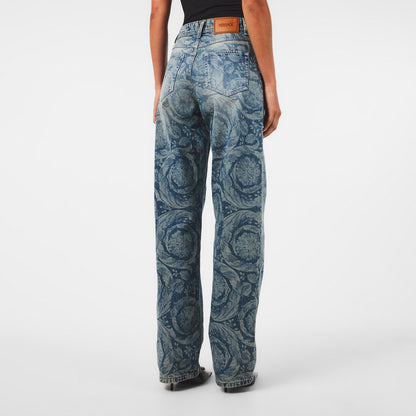 High Rise Wide Leg Jeans
