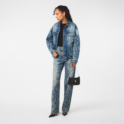 High Rise Wide Leg Jeans