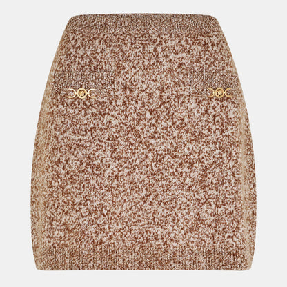 Precision Cut Tailored Mini Skirt