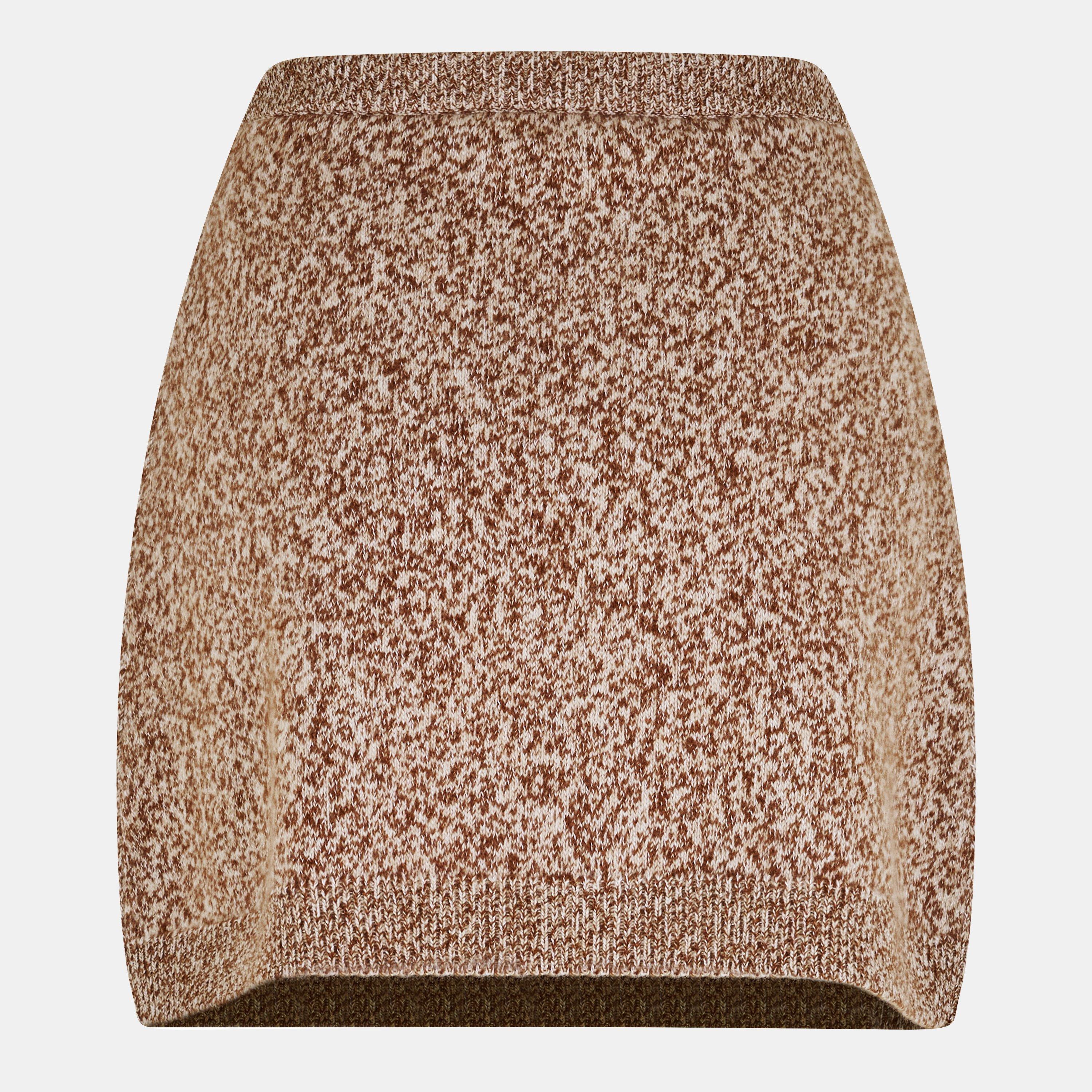 Precision Cut Tailored Mini Skirt