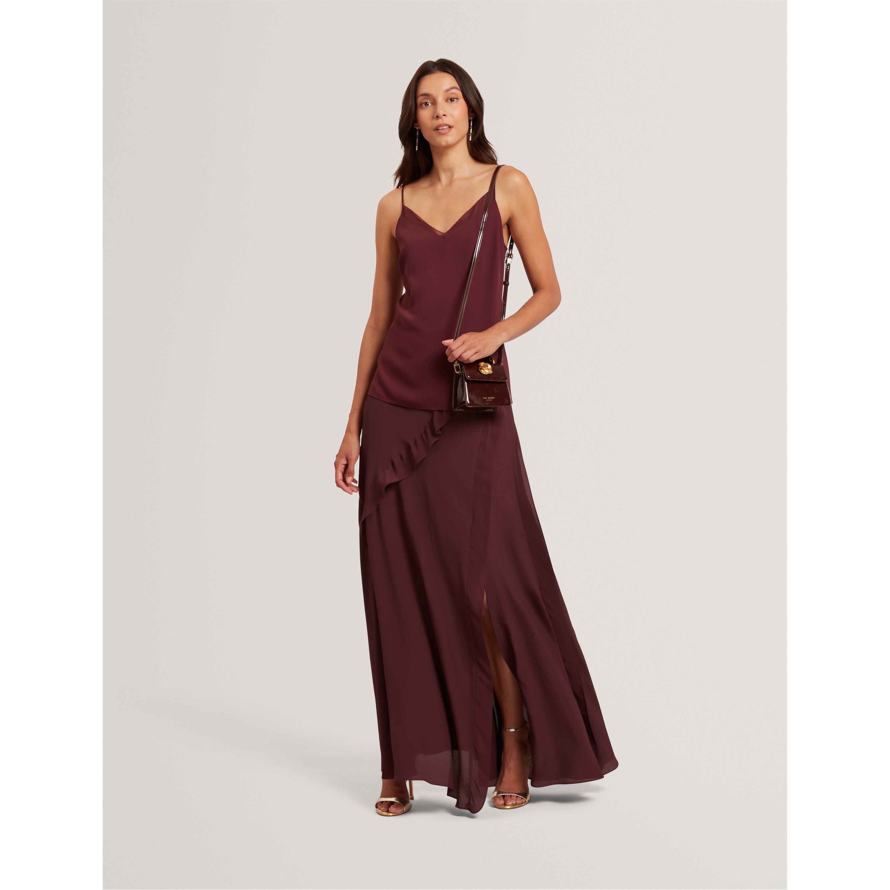 Frill Maxi Skirt