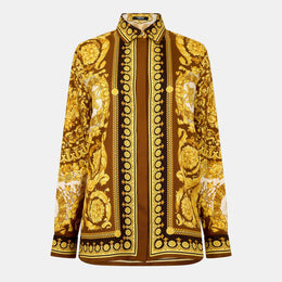 Long Sleeve Patterned Shirt