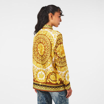 Long Sleeve Patterned Shirt