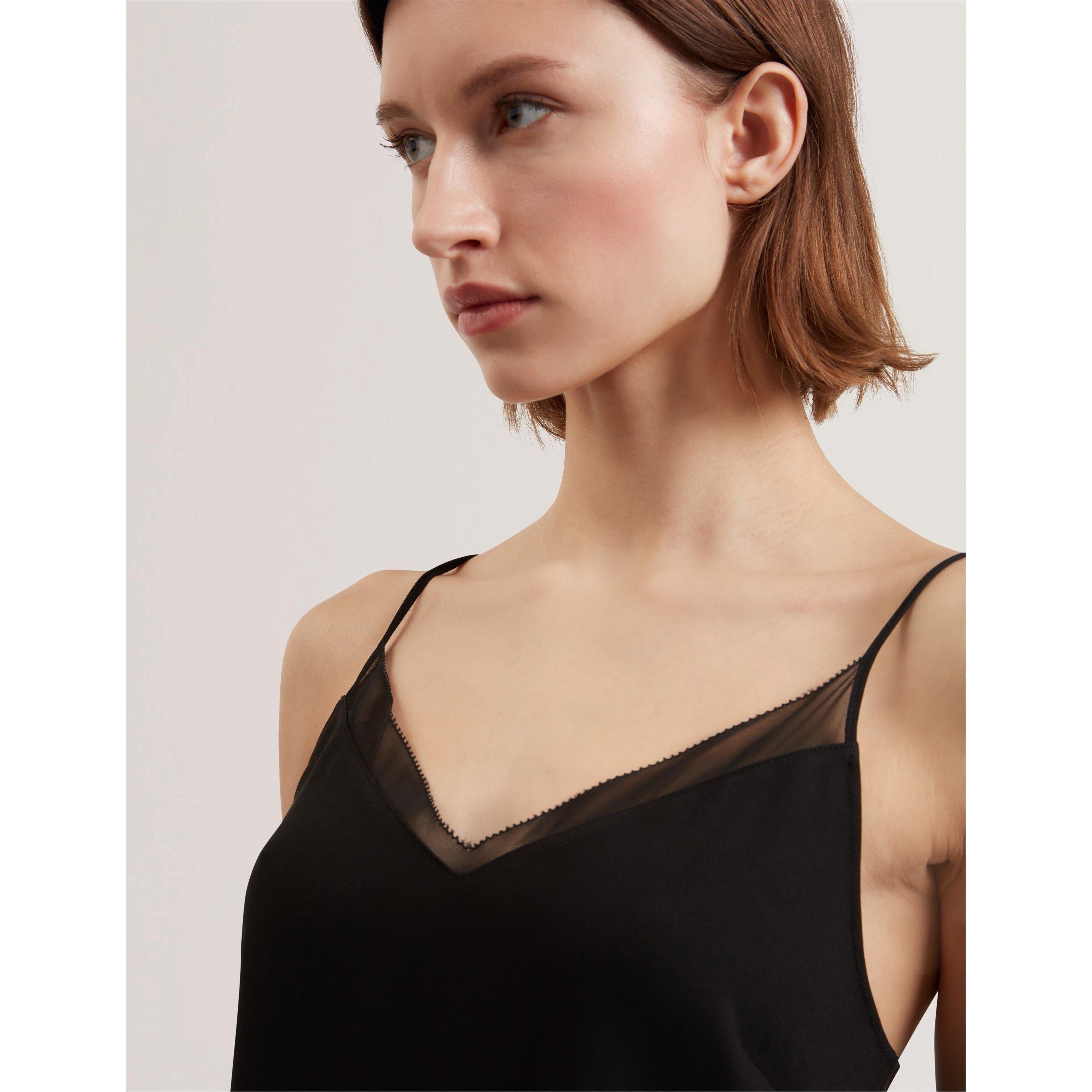 Chiffon Woven Cami Vest