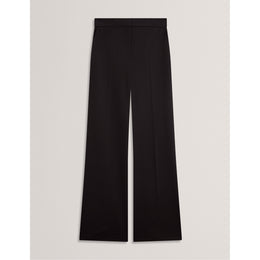 High-Waist Flared Trousers