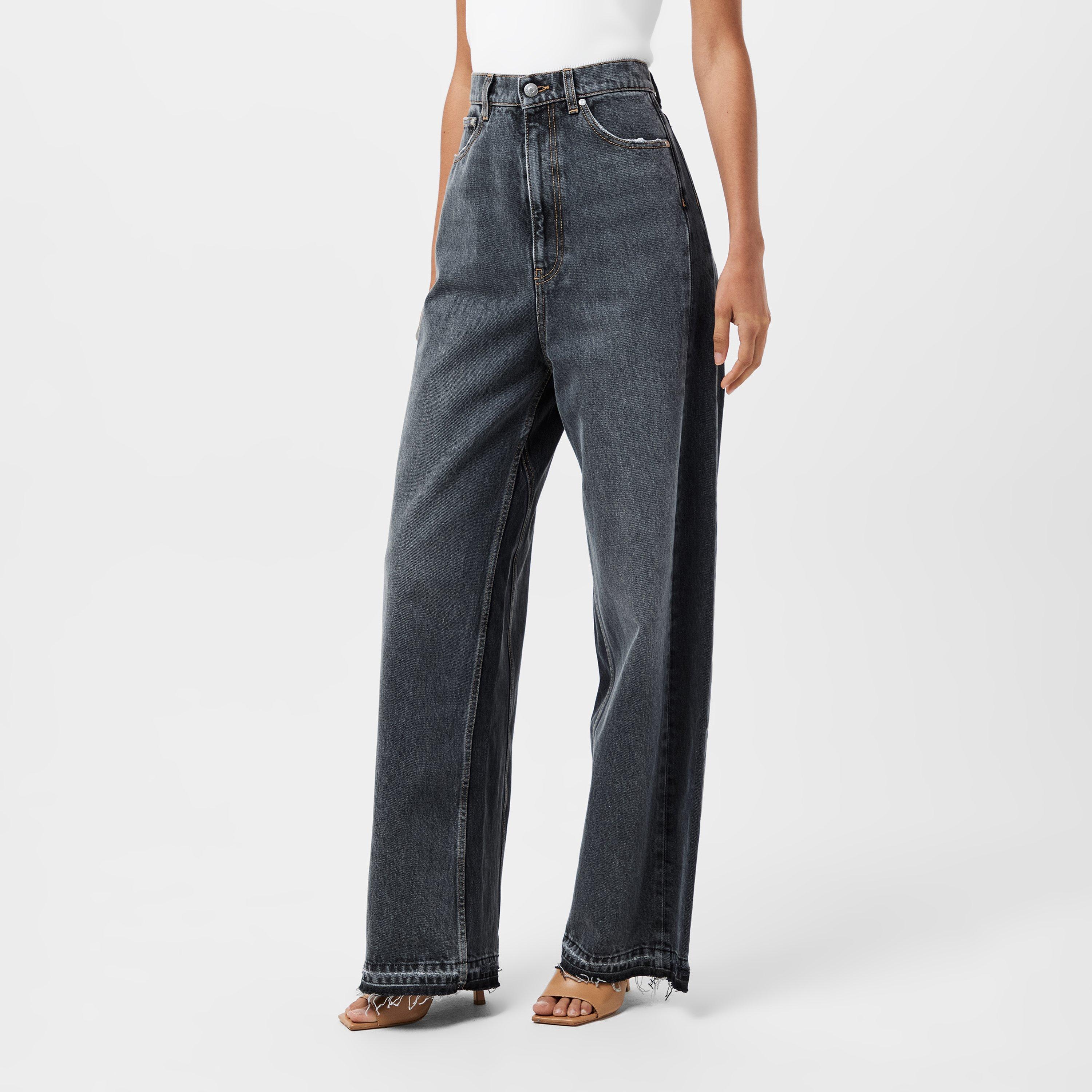 High Rise Wide Leg Jeans