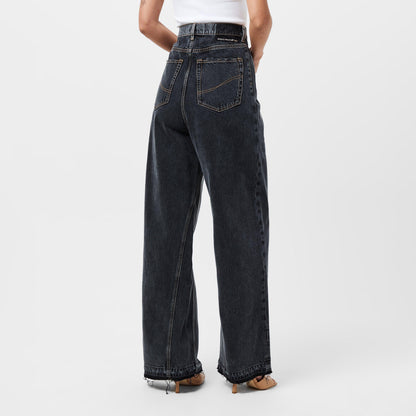 High Rise Wide Leg Jeans