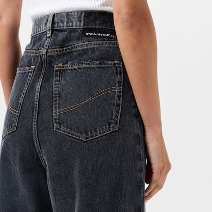 High Rise Wide Leg Jeans