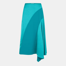 Flowy Satin Skirt