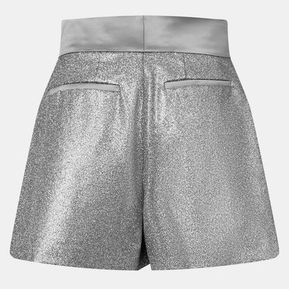 Textured Knit Shorts
