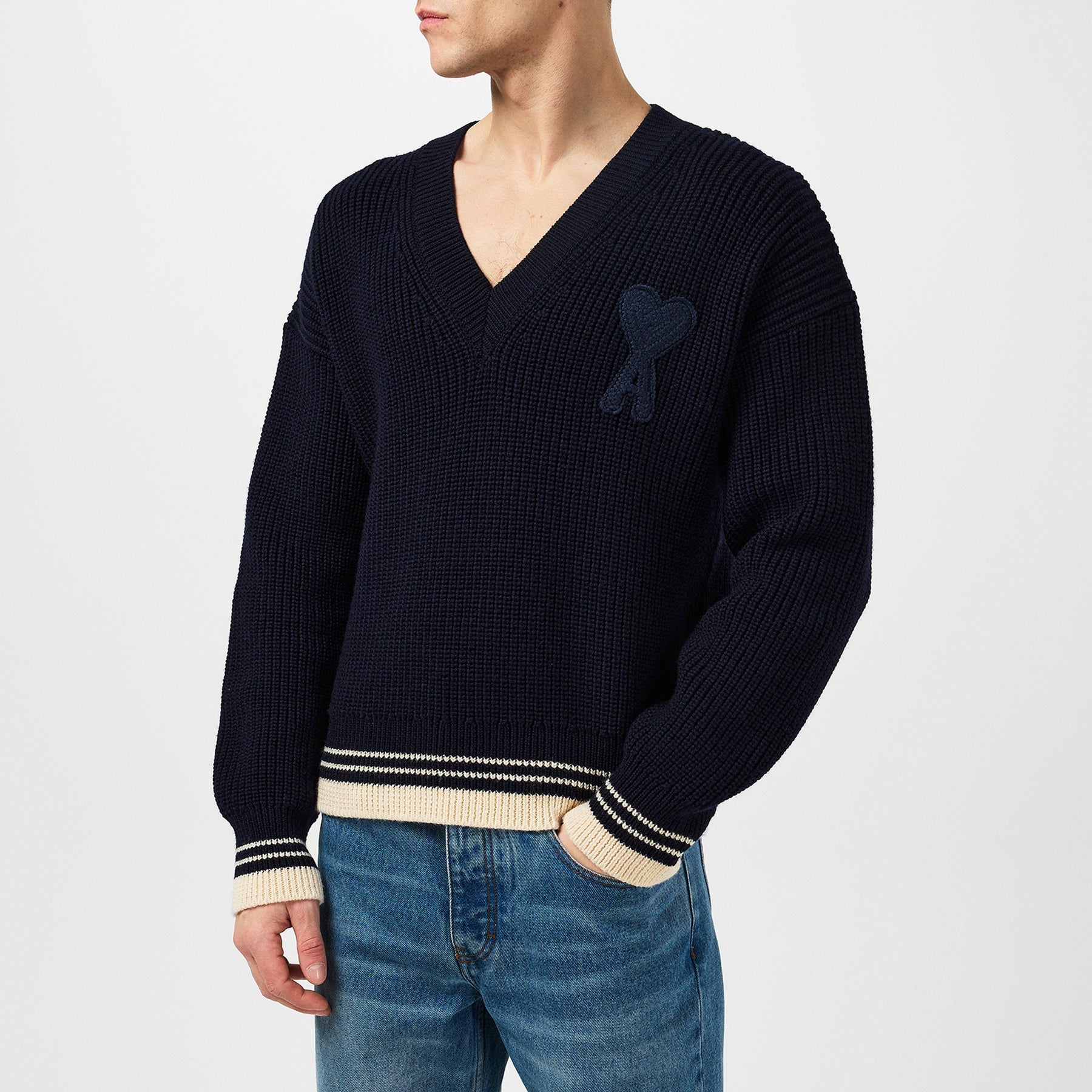 Ribbed Ami De Coeur Sweatshirt