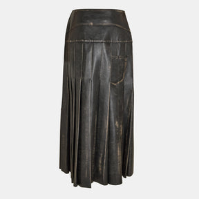 Women's Leather Shorts