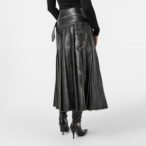 Women's Leather Shorts