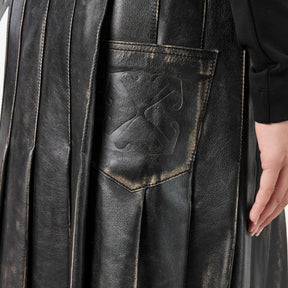 Women's Leather Shorts