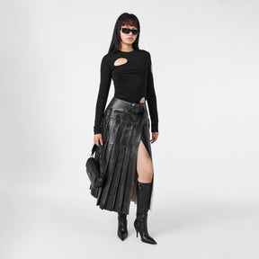 Women's Leather Shorts