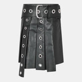 Women's Leather Shorts