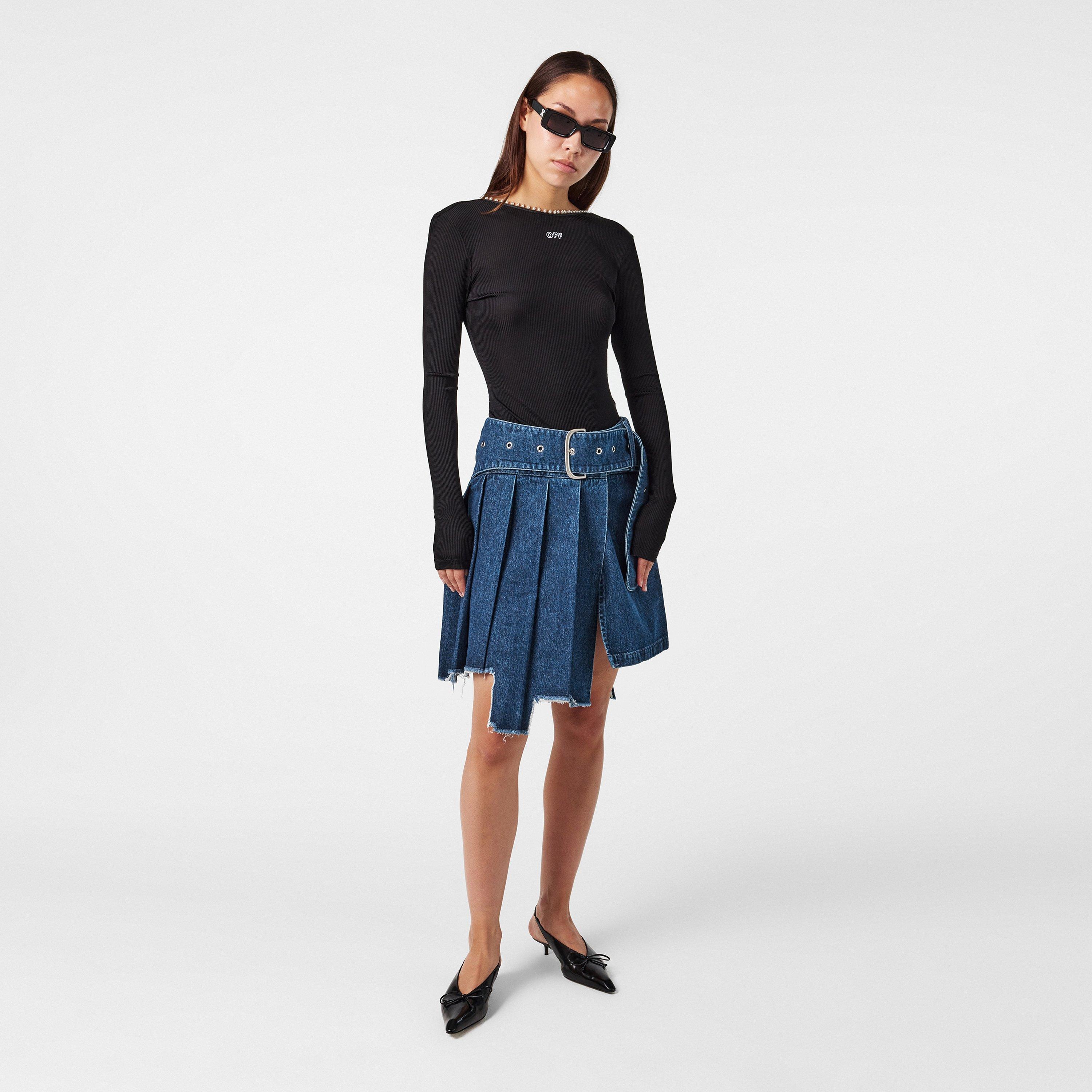 Off Pleated Skirt Ld99