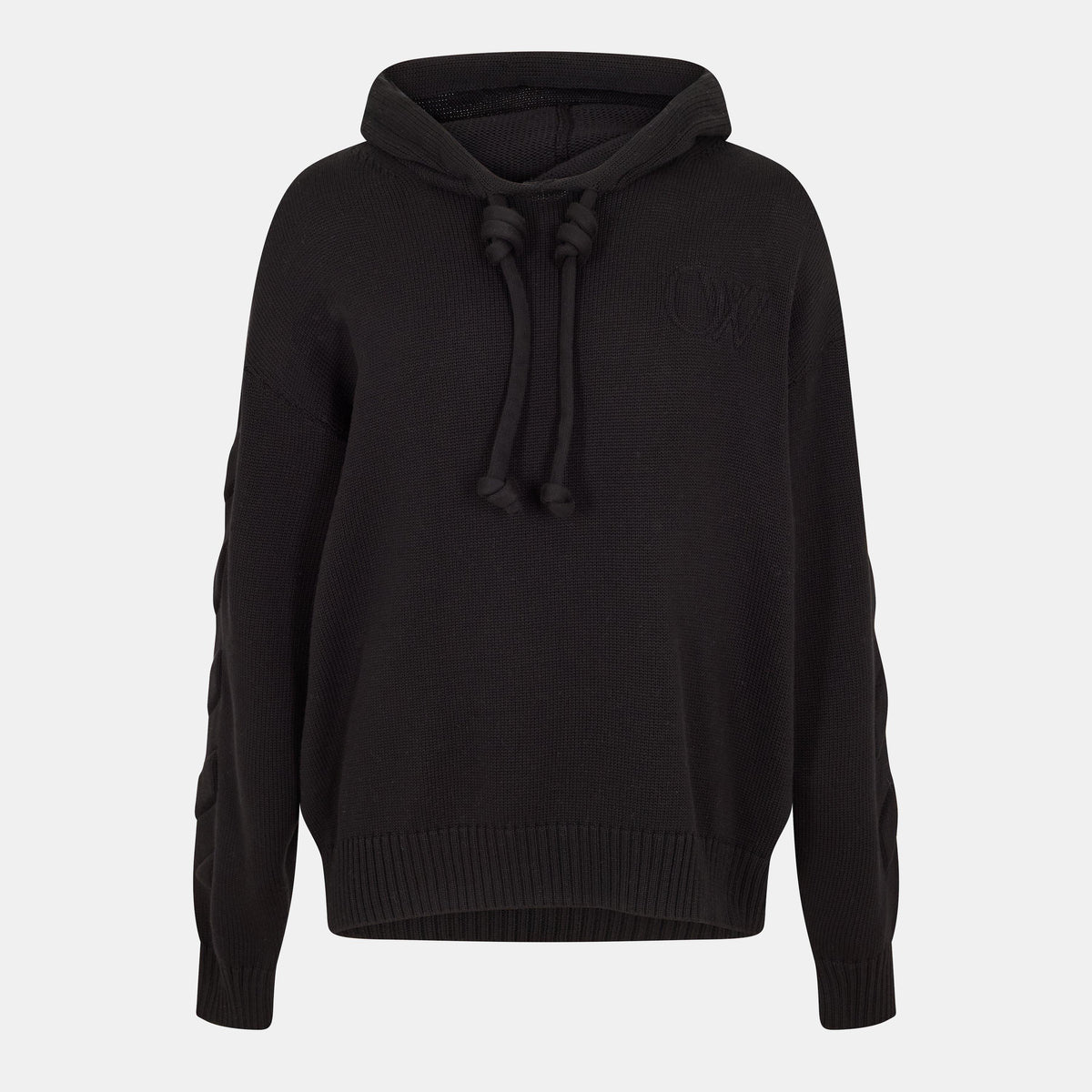 Men's Knitted Hoodie, Fabric Style