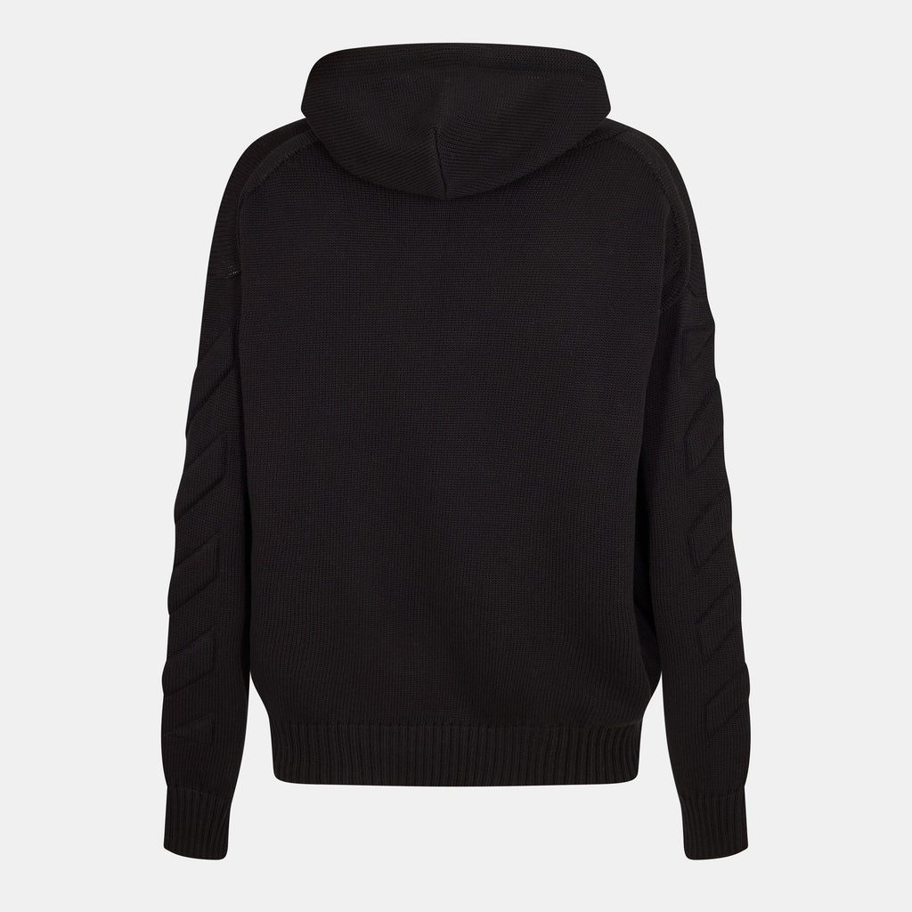 Men's Knitted Hoodie, Fabric Style