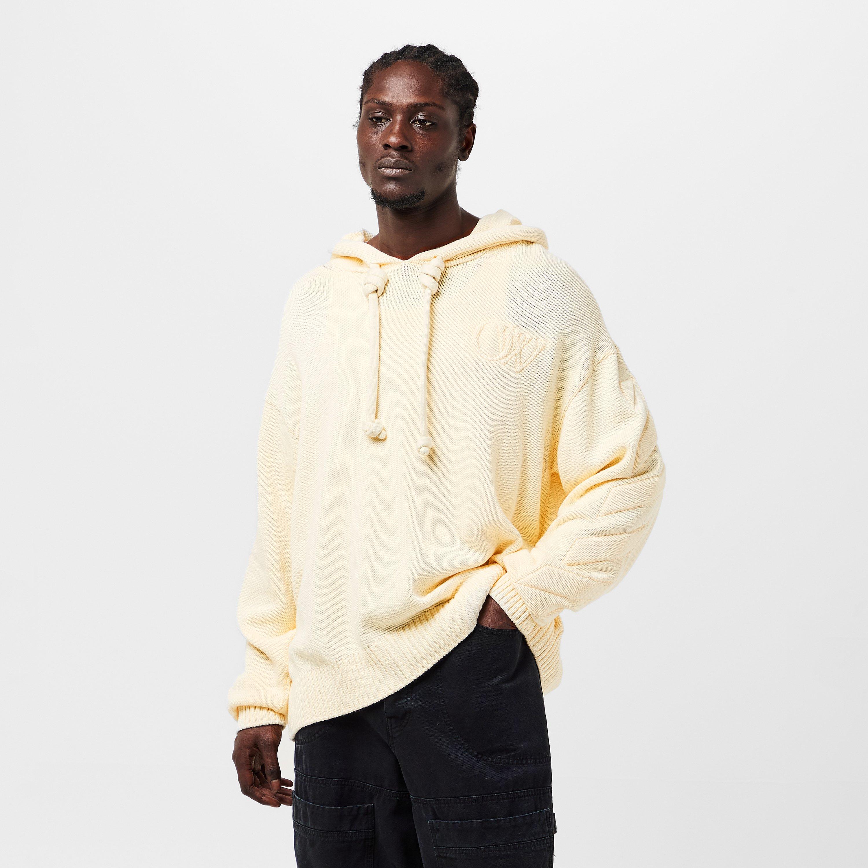 Men's Knitted Hoodie, Fabric Style