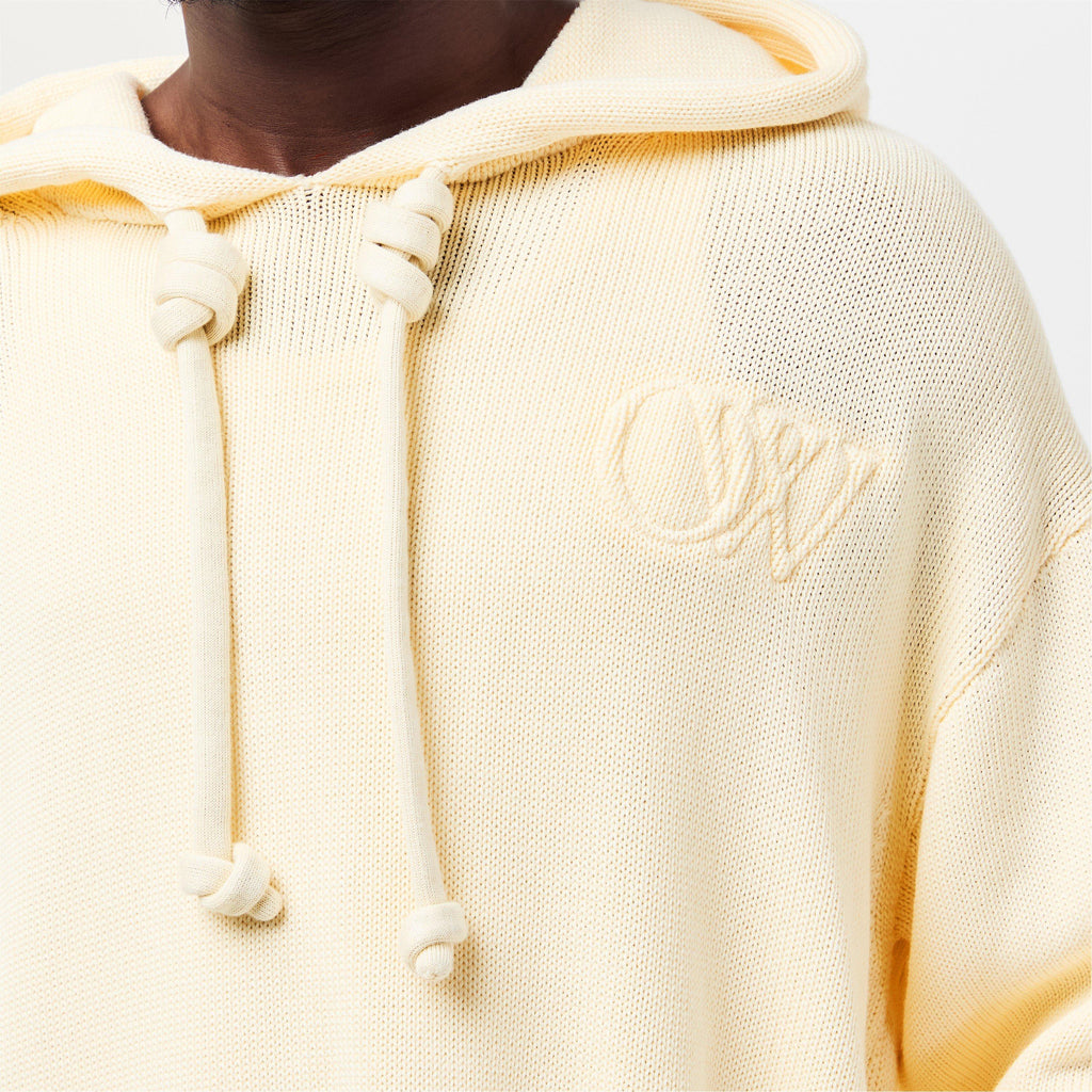 Men's Knitted Hoodie, Fabric Style