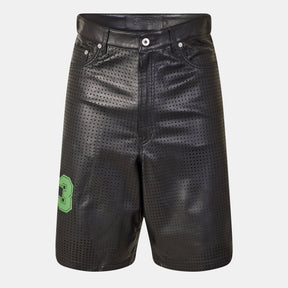 Men's Leather Shorts