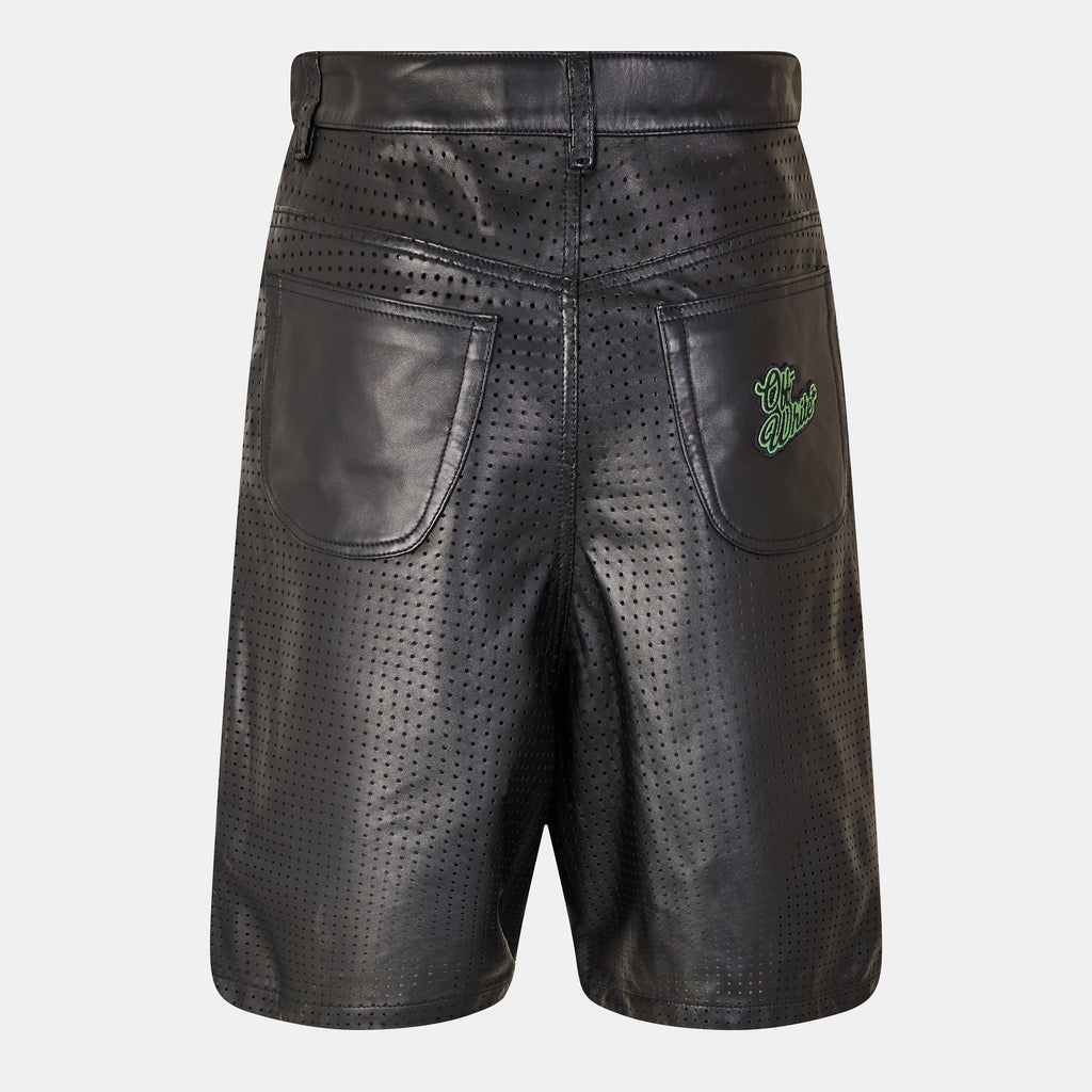 Men's Leather Shorts
