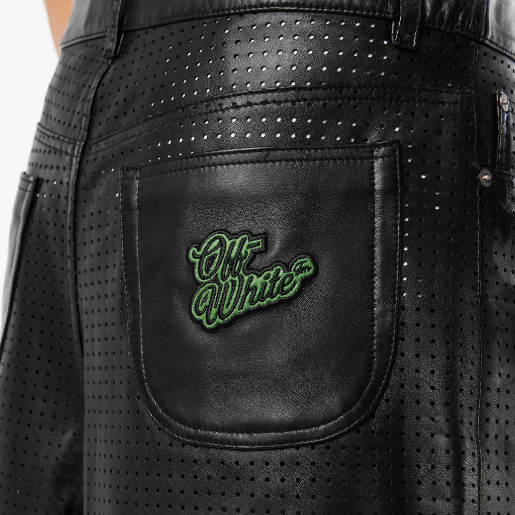 Men's Leather Shorts