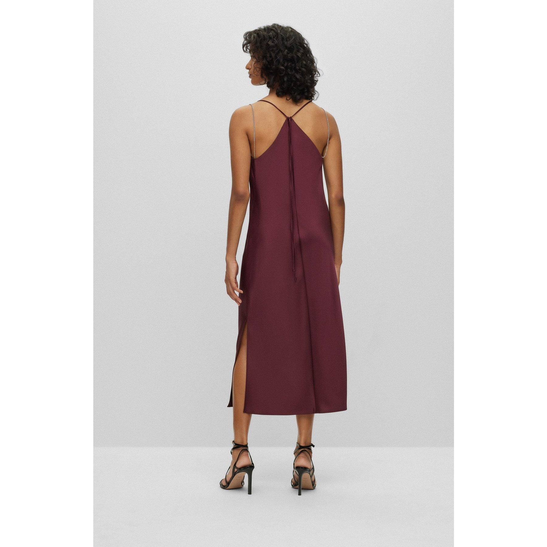 Women's Dechana Satin Longline Slip Dress