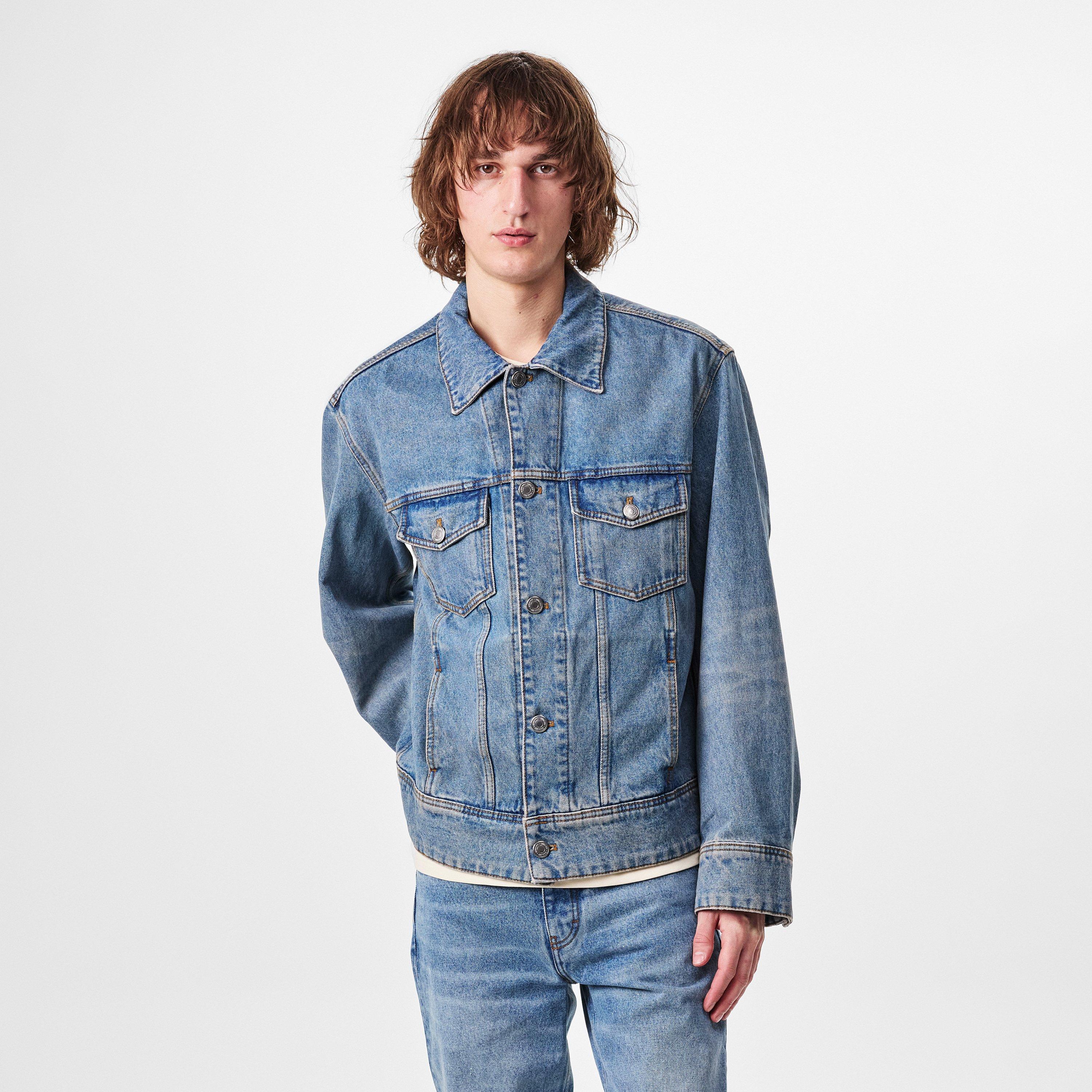 Trucker Cotton Long Sleeve Denim Jacket